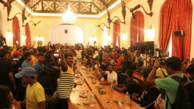 Photo of Laughter, piano at vacant Sri Lanka presidential palace