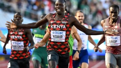 Photo of Olympic champion Korir of Kenya wins world 800m gold