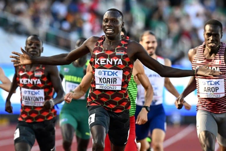Olympic champion Korir of Kenya wins world 800m gold