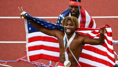 Photo of Lyles defends 200m title, Jackson trumps Fraser-Pryce