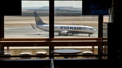 Photo of Passengers of a cancelled flight seize the plane