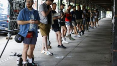 Photo of Long lines in New York for monkeypox vaccine