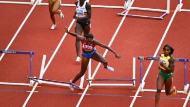 Photo of World championships: Defending champion Ali crashes out of world 100m hurdles