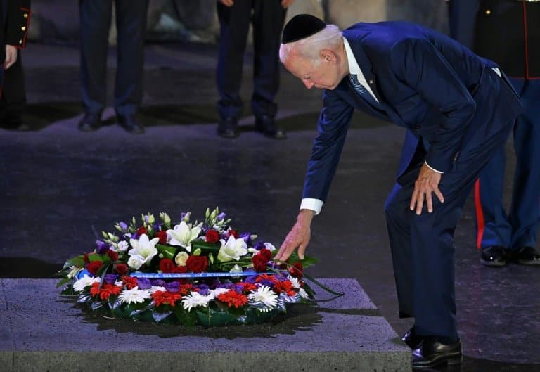 Biden to meet with Israeli leaders in Jerusalem on second day of Mideast tour
