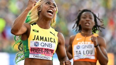 Photo of History-making Fraser-Pryce bags fifth 100m title, US win four crowns