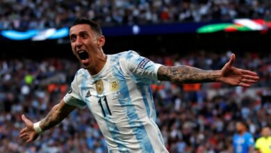 Photo of Di Maria arrives in Turin for Juventus move