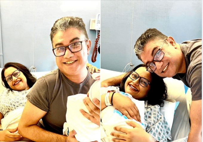 Nawsheen, Hillol blessed with baby girl