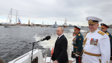Photo of On navy day, Putin says United States is main threat to Russia