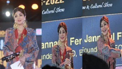 Photo of An hour of Shilpa Shetty on stage in Dhaka