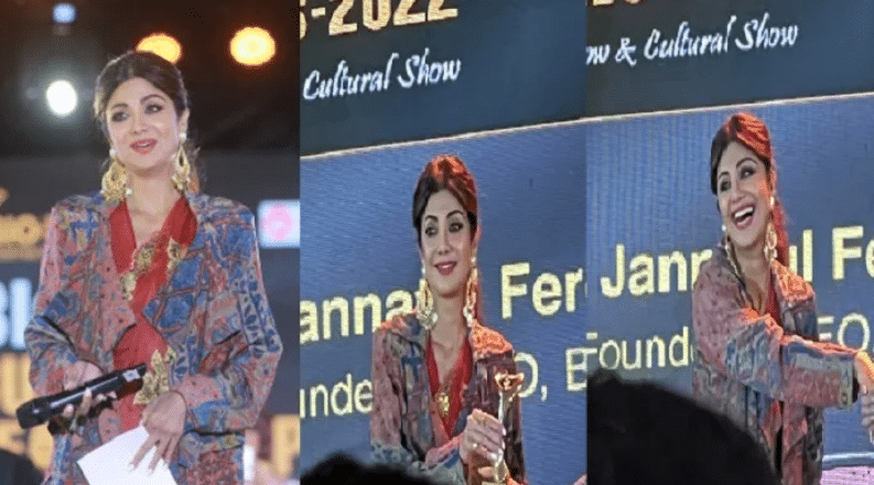 An hour of Shilpa Shetty on stage in Dhaka