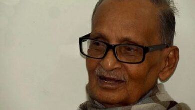 Photo of Ekushey Padak winner Justice Kazi Ebadul Hoque departs