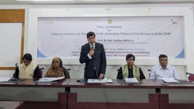 Photo of Parliamentarians Leading Anti-Tobacco activities in Bangladesh