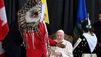 Photo of Pope arrives in Canada to make amends for Indigenous school abuse