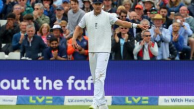 Photo of England’s Broad concedes new record of 35 runs in a Test over