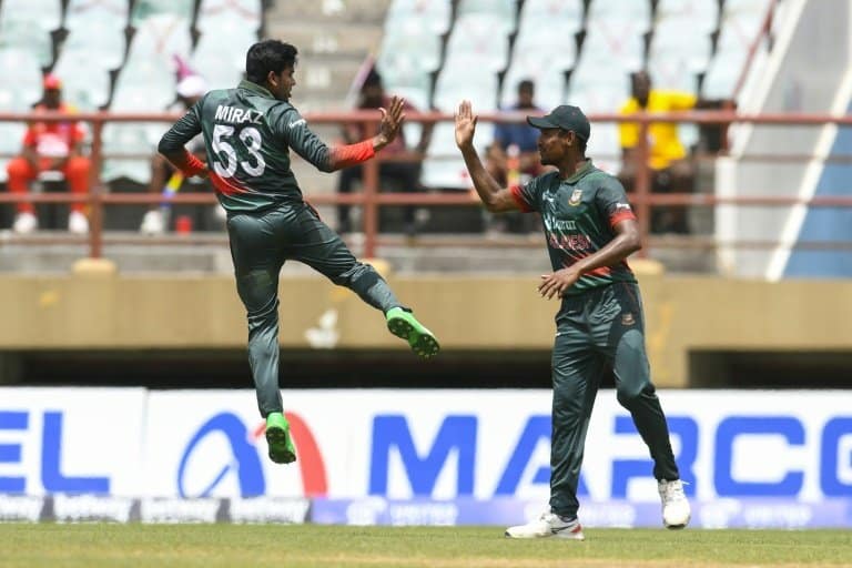 Bangladesh sweep to ODI series nine-wicket win over West Indies