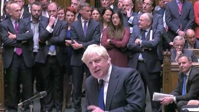 Photo of Boris Johnson clings on despite clamour for his resignation