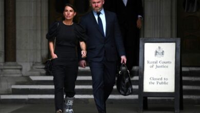 Photo of England footballer’s wife Vardy loses ‘Wagatha Christie’ libel spat