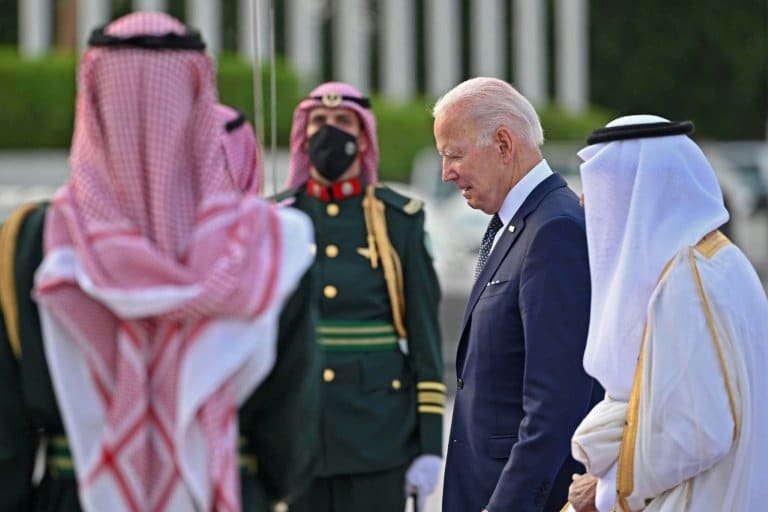 Biden lands in Saudi Arabia, country he vowed to make 'pariah'