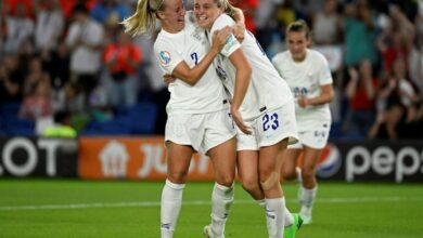 Photo of England set Euro record in eight-goal rout of Norway