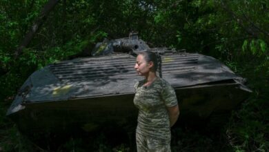 Photo of Women at war: Life on eastern Ukraine’s front lines