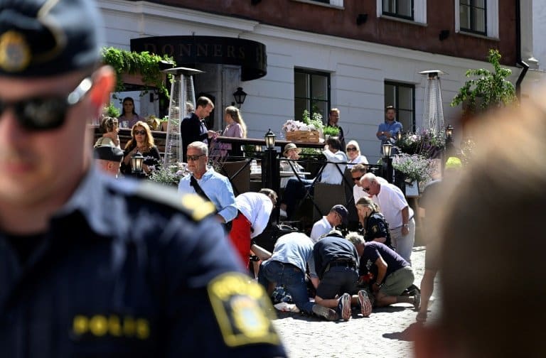 One dead in stabbing during Swedish political event: police