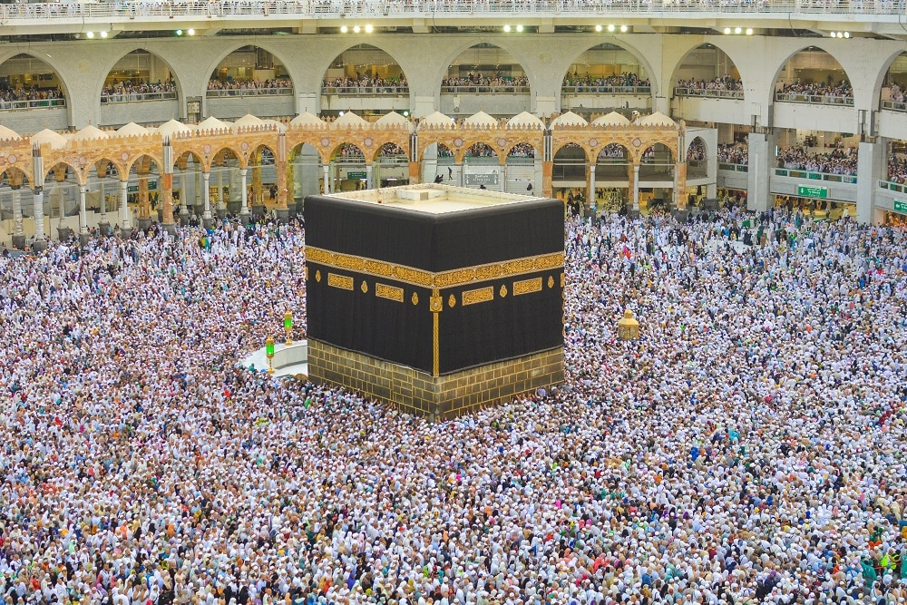 Hajj today: Pilgrims gather at Mount Arafat chanting ‘Labaik Allahuma Labaik’