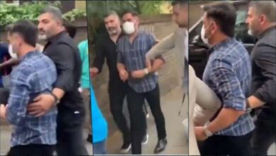 Photo of Fans gather to see MS Dhoni on streets of London as he barely escapes fall,Watch Video