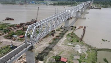 Photo of Rupsha Rail Bridge completed under India’s LOC