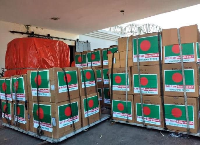 Govt sends relief supplies to Afghanistan