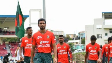 Photo of Bangladesh fined for slow over rate in 2nd T20 against Windies