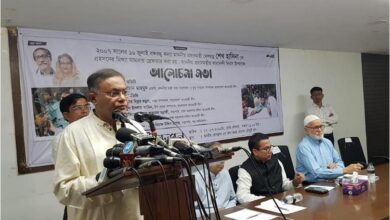 Photo of Arrest could not stop Sheikh Hasina from seeking justice: Hasan Mahmud