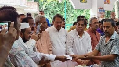 Photo of 14-party alliance leaders visit Narail