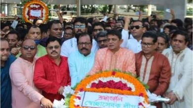 Photo of Swechchhasebak League pays homage to Bangabandhu