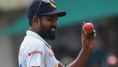 Photo of Jayasuriya stars again as Sri Lanka thrash Pakistan to level Test series