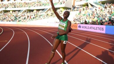 Photo of Nigerians bask in Amusan’s record-breaking athletic glory