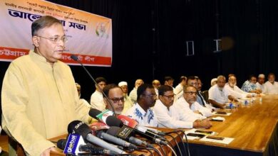 Photo of Democracy was confined by arresting Sheikh Hasina: Hasan Mahmud