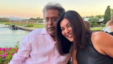 Photo of Sushmita Sen finally reacts to Lalit Modi’s dating confession