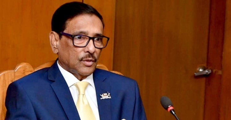 Obaidul Quader sees BNP's call for movement to topple govt as delirious talk