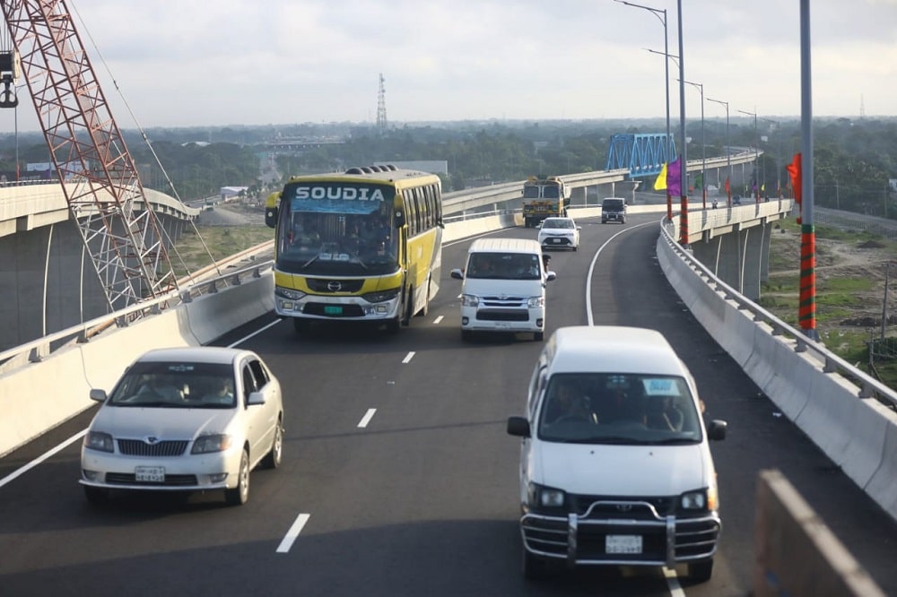 Tk 10.97cr toll collected from Padma Bridge in 72 hours