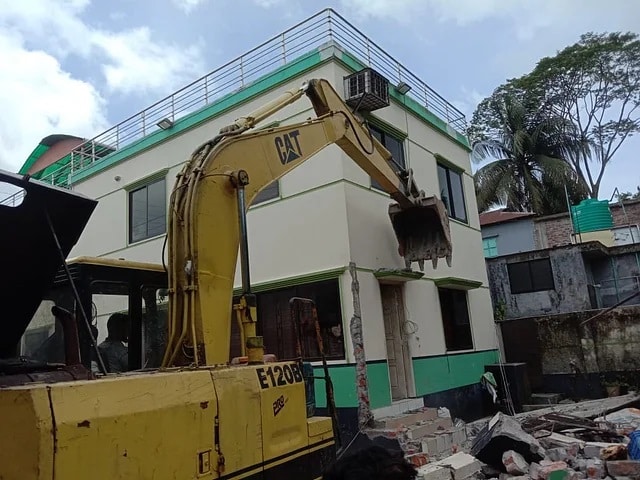 Ex-MP Golam Maula Rony’s illegal establishment demolished