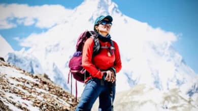Photo of Wasfia Nazreen first Bangladeshi to summit K2