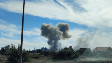 Photo of Russia says Crimea airbase blast was ammo detonation, not attack
