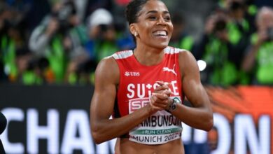 Photo of Switzerland’s Kambundji trumps Asher-Smith to win Euro 200m title
