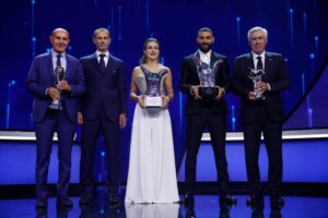 Karim Benzema crowned UEFA Men's Player of the Year