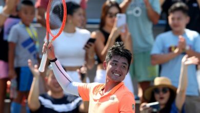Photo of Wu Yibing becomes first Chinese man to win Slam match since 1959