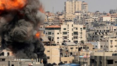 Photo of Palestinian militants target Jerusalem as Gaza death toll hits 31