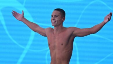 Photo of Popovici breaks world 100m freestyle record at European Championships