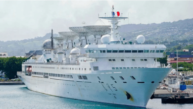Photo of Sri Lanka permanently blocks China’s spy ship docking at Hambantota Port amid pressure from India