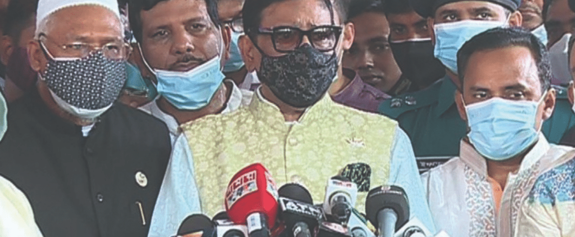Temple attackers are enemies of all: Obaidul Quader