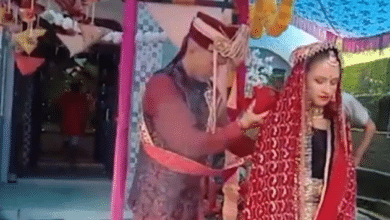 Photo of Amid war, Russian man marries Ukrainian woman in India